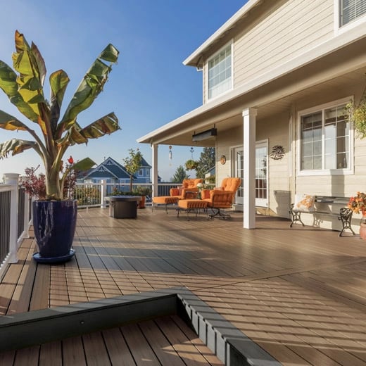 Prime Coconut Husk - TimberTech Composite Decking Colors